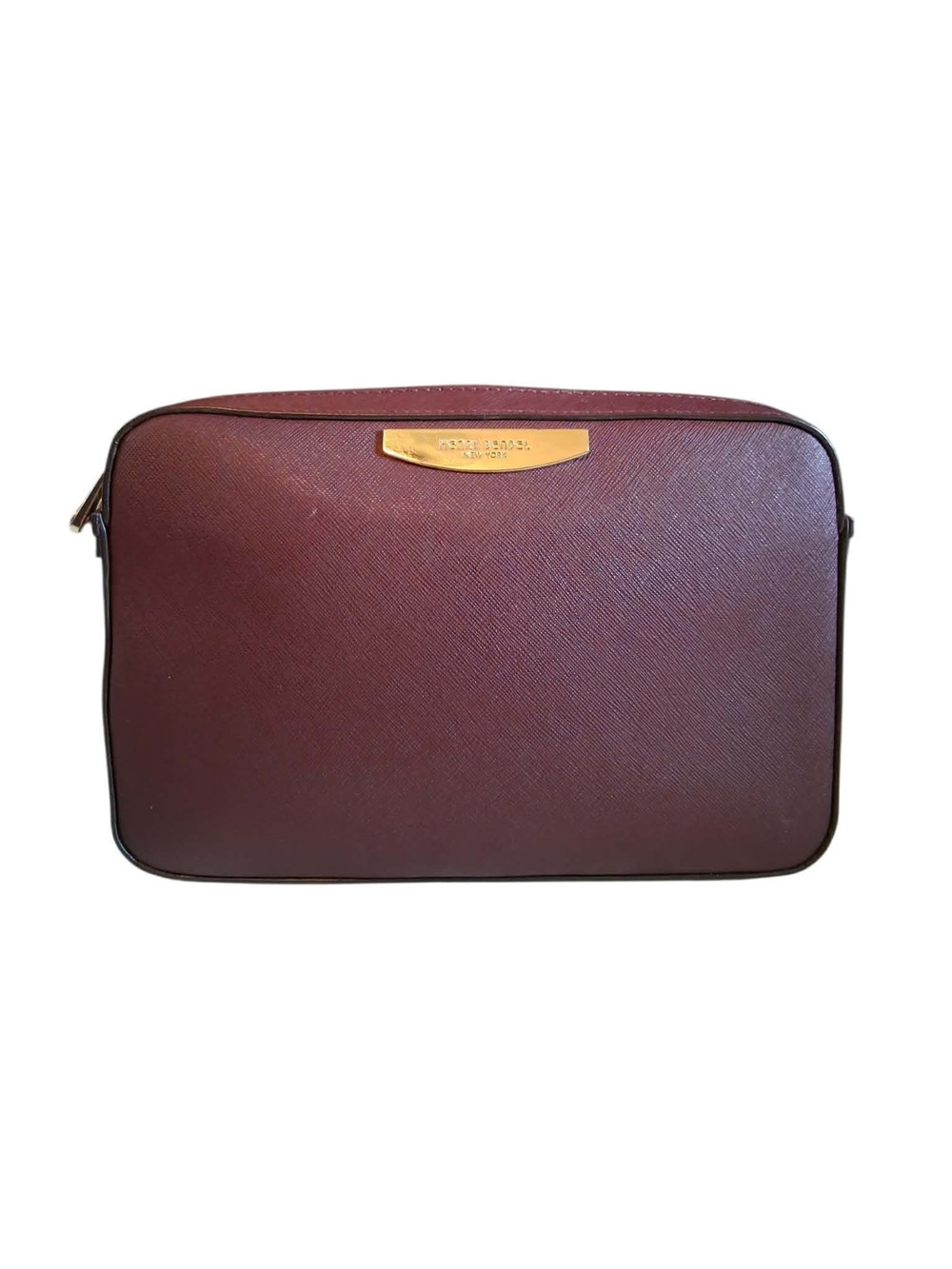 Henri Bendel West 57th Saffiano Leather Crossbody Bag - Picture 3 of 10